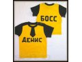 Именная футболка - Денис в городе Таганрог, фото 1, Ростовская область