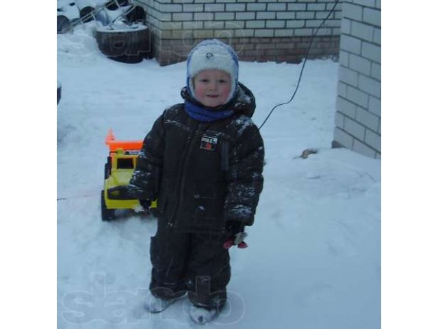 Продам зимний комплект на мальчика в городе Крымск, фото 1, стоимость: 1 500 руб.