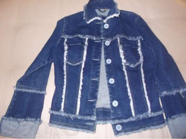 Джинсовые пиджаки на девочку в городе Тамбов, фото 1, Одежда для девочек