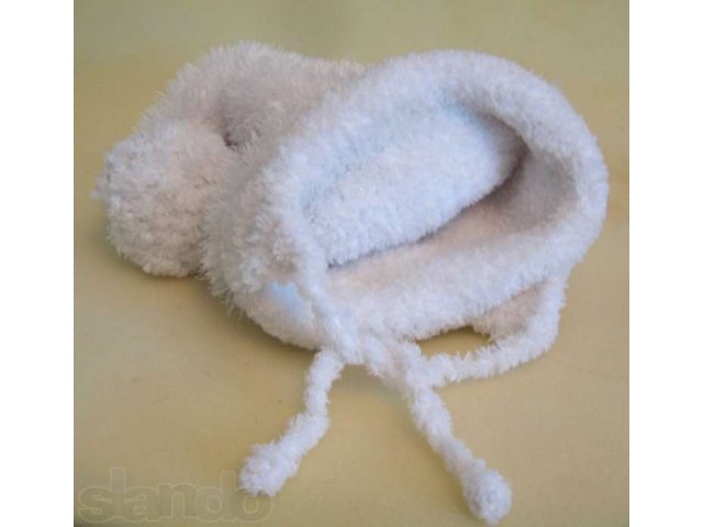 Шапочка Белая зима в городе Курск, фото 2, стоимость: 1 000 руб.