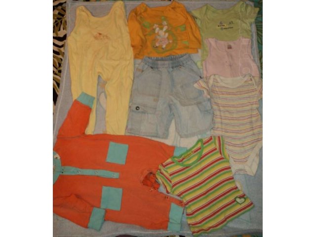 Набор вещей для девочки (6-12 мес) в городе Брянск, фото 1, Одежда для девочек