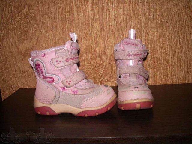 Продам сапожки Антилопа на девочку, 27 р-р в городе Тамбов, фото 1, стоимость: 200 руб.