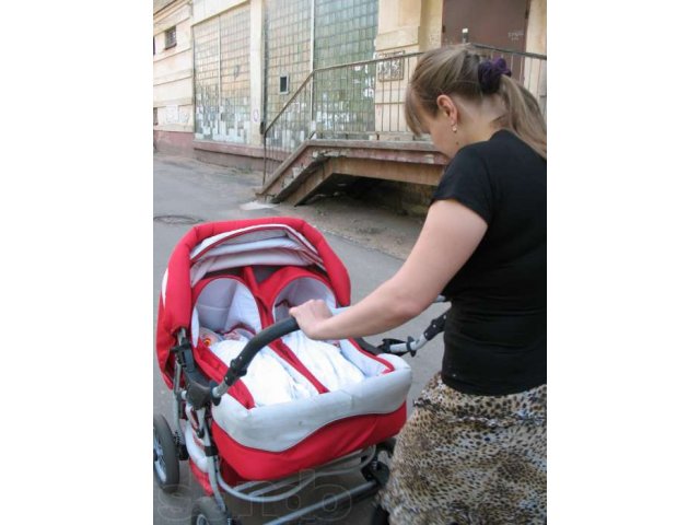Продам детскую коляску для двойни в городе Луга, фото 1, стоимость: 2 000 руб.