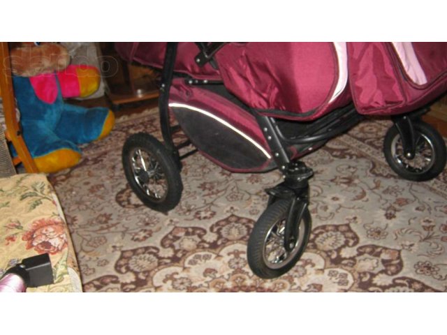 Продам детскую коляску для двойни в городе Вольск, фото 3, Детские коляски