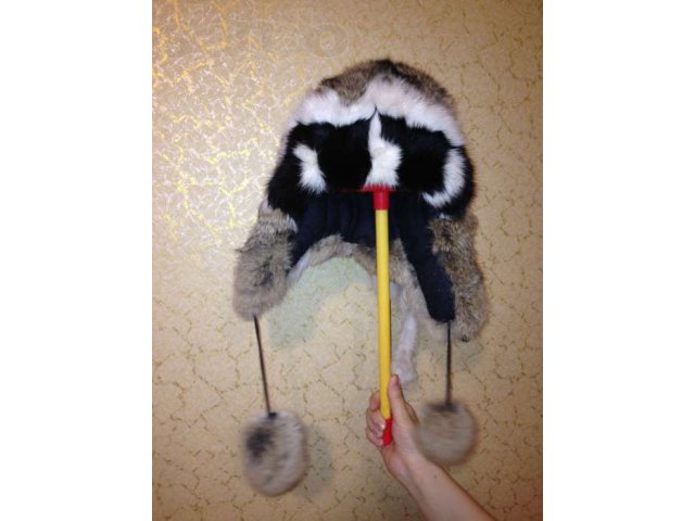шапка детская из натурального меха кролика в городе Сысерть, фото 4, стоимость: 1 500 руб.