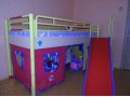 Детская кровать PLAYFUL ( COCO) 90 х 190 с горкой и домиком для игры. в городе Первоуральск, фото 1, Свердловская область