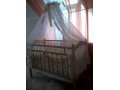 Продам кроватку детскую на маятнике + матрас в городе Горно-Алтайск, фото 1, Алтай