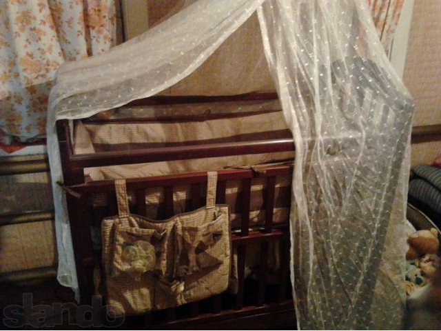 кроватка в городе Мичуринск, фото 1, стоимость: 3 500 руб.