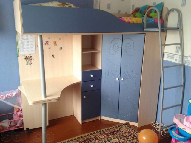 Продам детскую кровать-чердак в городе Бийск, фото 1, стоимость: 9 000 руб.