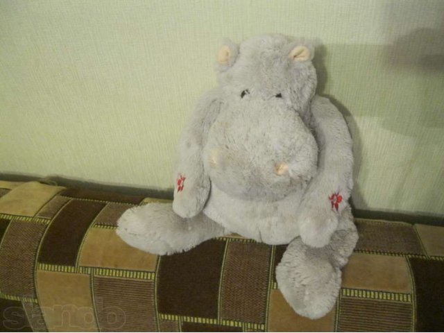 Мягкая игрушка-говорящий бегемот в городе Архангельск, фото 1, стоимость: 300 руб.