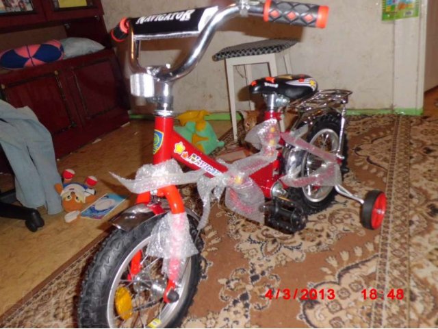 детский велосипед новый в городе Чебоксары, фото 1, стоимость: 1 650 руб.