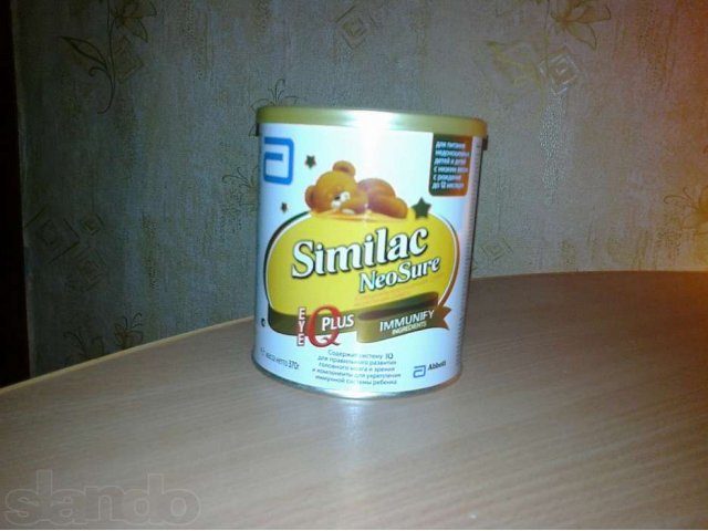 Сухая молочная смесь Similac NeoSure в городе Нижний Тагил, фото 1, стоимость: 500 руб.