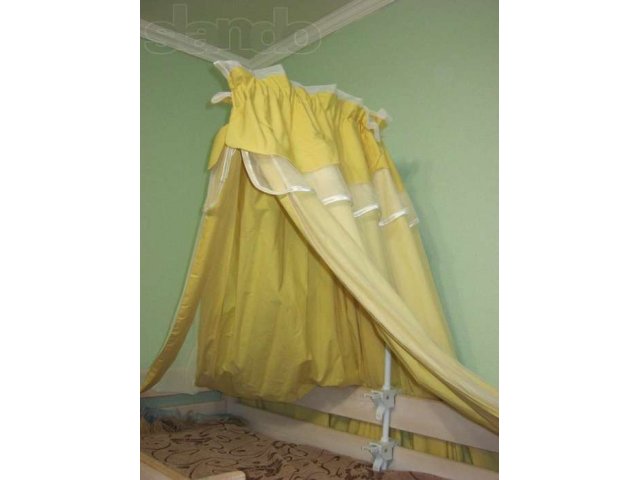 Балдахин на детскую кроватку Feretti Dual (желтый) в городе Москва, фото 1, стоимость: 1 300 руб.