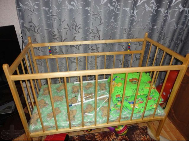 Кроватка, матрац,бортики, балдахин в городе Губкин, фото 1, стоимость: 4 000 руб.