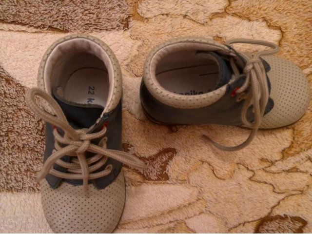 Продам детские ботиночки Капика р.22 в городе Серпухов, фото 3, Московская область