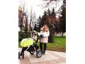 прогулочная 3х колесная коляска жетем призма с 901 цвет лайм в городе Видное, фото 3, Детские коляски