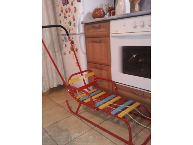 Продаю санки с ручкой в городе Москва, фото 2, стоимость: 700 руб.