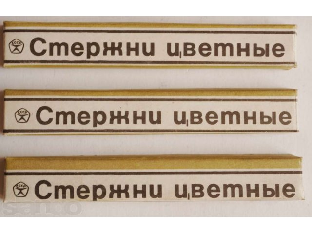 Три упаковки цветных стержней. в городе Новоуральск, фото 2, Товары для школьников