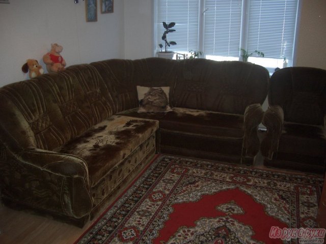 Продам мягкий уголок(угловой диван+кресло) в городе Набережные Челны, фото 2, Другое