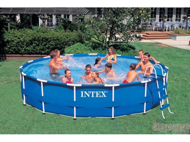 Каркасный бассейн Intex 457х107 полный комплект в городе Москва, фото 1, стоимость: 13 750 руб.