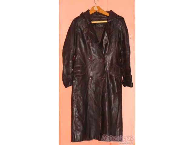 Женское кожаное пальто в городе Санкт-Петербург, фото 2, Женская одежда