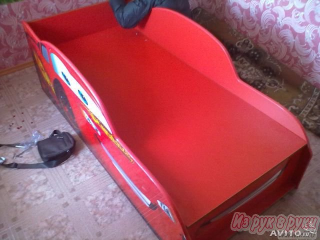 Машинка кроватка  Молния в городе Уфа, фото 2, стоимость: 7 990 руб.