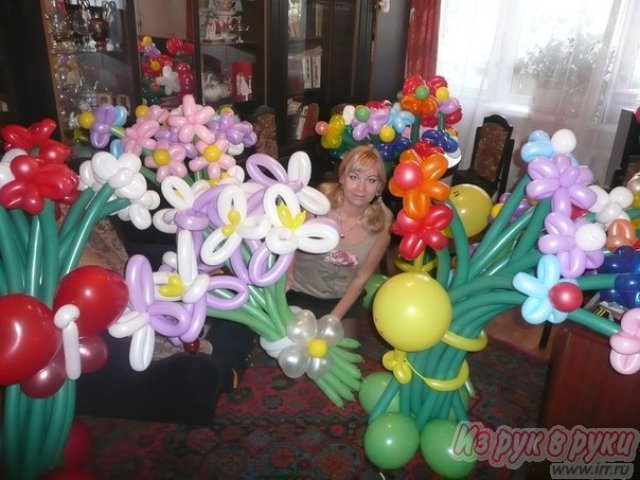 букеты из шаров в городе Нижний Новгород, фото 1, Букеты, декоративные цветы и вкусные подарки