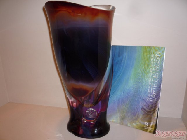 ваза из коллекции Д. Росина,  Венеция Мурано в городе Новосибирск, фото 6, стоимость: 140 000 руб.