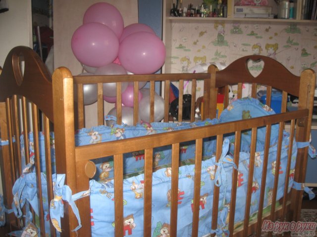 продам кроватку детскую в городе Новокузнецк, фото 2, стоимость: 5 000 руб.