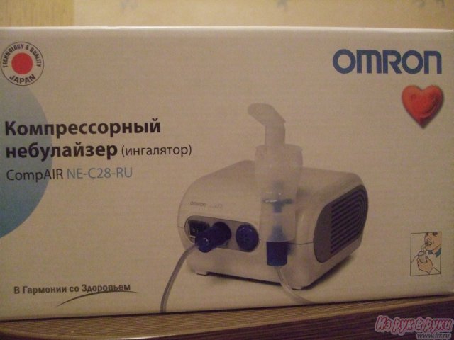 Продам НОВЫЙ ингалятор компрессорный Omron CompAir NE-C28-E за 2750 руб. в городе Красноярск, фото 1, стоимость: 2 750 руб.