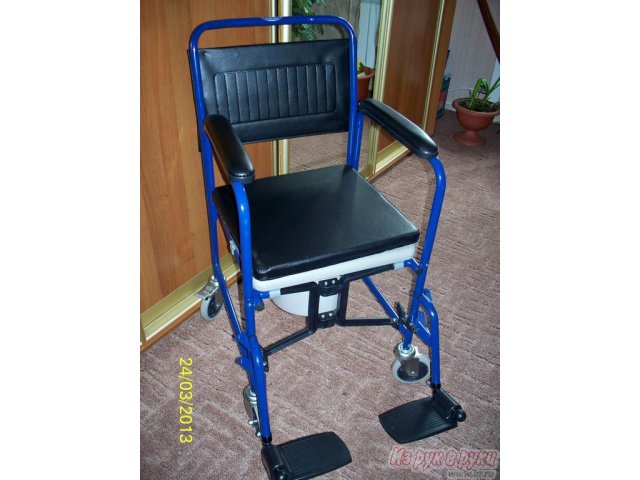 Продаю инвалидную коляску-туалет в городе Барнаул, фото 1, стоимость: 4 000 руб.