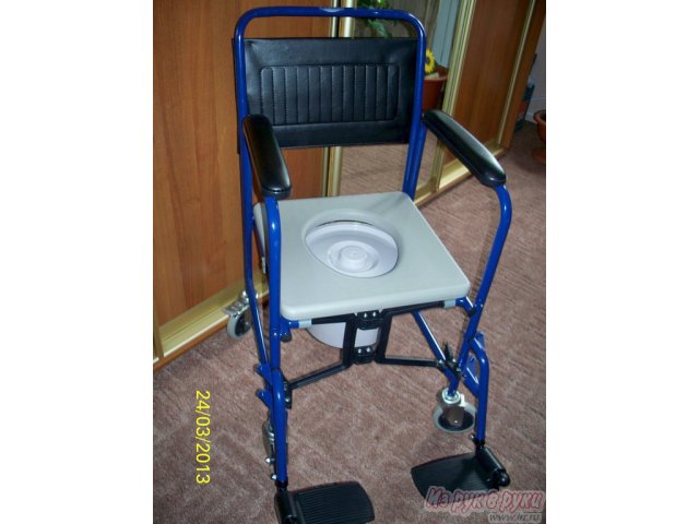 Продаю инвалидную коляску-туалет в городе Барнаул, фото 2, Приборы и аксессуары