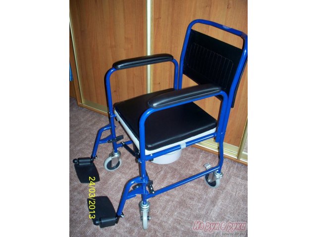 Продаю инвалидную коляску-туалет в городе Барнаул, фото 4, стоимость: 4 000 руб.