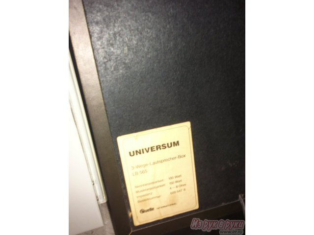 Продам колонки Universum в городе Калининград, фото 3, Акустические системы