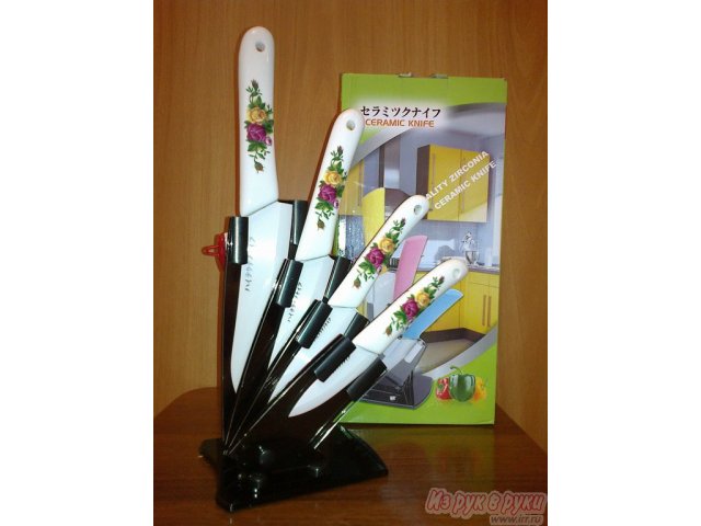 Керамические ножи с керамическими ручками. в городе Красноярск, фото 2, Красноярский край