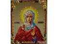 Икона Святой Галины,  вышитая бисером и пайетками в городе Ставрополь, фото 2, стоимость: 2 400 руб.
