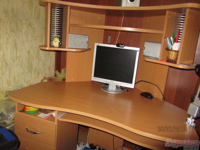 продам угловой письменный-компьютерный стол в городе Ярославль, фото 2, стоимость: 3 500 руб.