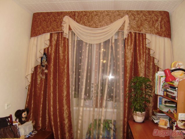 Комплект штор в городе Уфа, фото 1, стоимость: 3 000 руб.