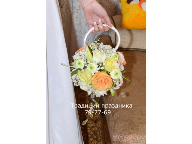 Букет для невесты,  бутоньерки,  композиции на стол и многое другое! в городе Пенза, фото 4, стоимость: 1 500 руб.