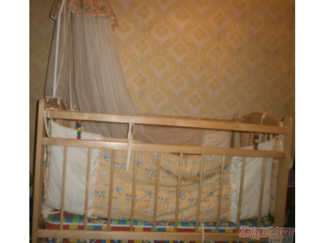 Продам кроватку! в городе Тольятти, фото 1, стоимость: 3 000 руб.