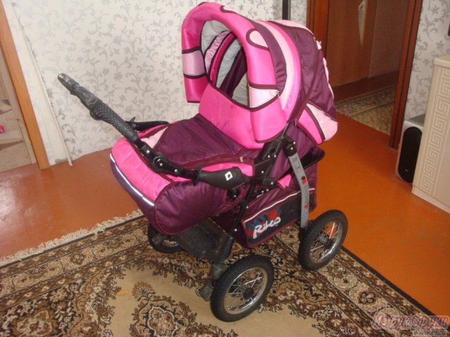 Продам:  детская коляска-трансформер (2в1) Riko Matrix PC Excl,  для одного ребенка,  механизм складывания:  книжка в городе Щекино, фото 1, стоимость: 4 000 руб.
