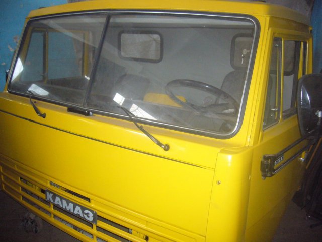 Кабина КАМАЗ 5410,  с низкой крышей с спальным местом,  цвет желтый,  после полного капитального ремонта. в городе Сызрань, фото 7, Для коммерческих автомобилей
