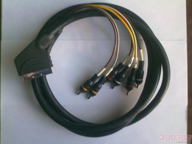 Межблочный кабель SCART- 6 RCA в городе Самара, фото 1, стоимость: 150 руб.
