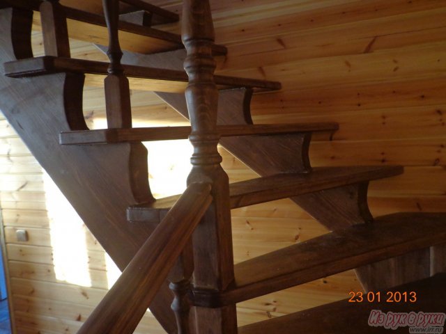 Деревянные лестницы от мастера в городе Санкт-Петербург, фото 10, Лестницы и их элементы