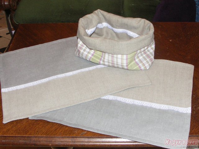 Комплект для сервировки стола (стиль landhaus) в городе Ярославль, фото 9, Текстиль