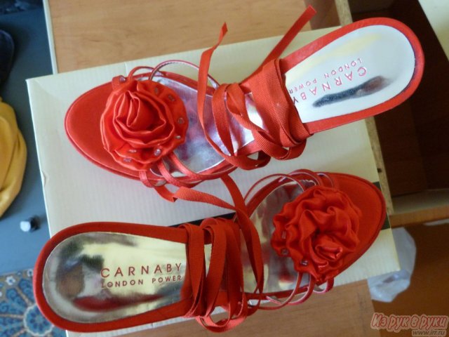 Яркие модные босоножки фирмы Carnaby,  р-р 37 в городе Уфа, фото 1, Женская обувь