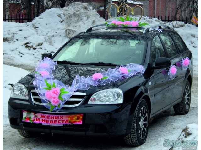 Комплект украшений для свадебной машины напрокат. в городе Уфа, фото 2, стоимость: 500 руб.