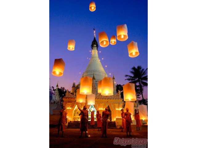 Небесные фонарики в городе Чебоксары, фото 3, Чувашия