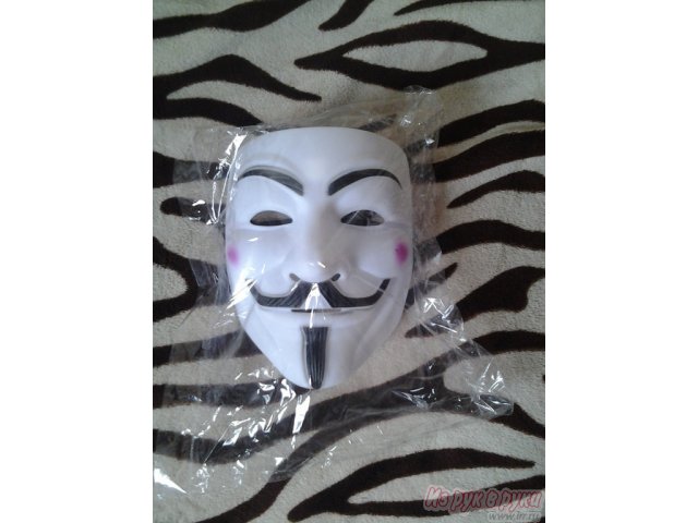 Маски гая фокса/ Guy Fawkes mask в городе Санкт-Петербург, фото 1, стоимость: 150 руб.