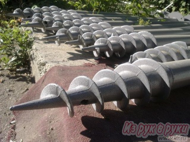 Винтовые сваи с литым наконечником  РОСА в городе Екатеринбург, фото 2, стоимость: 2 000 руб.
